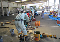 給水装置工事配管技能検定会実技過程